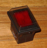 Illuminated DPST Rocker Switch with Cover # A31A