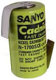 Nickel Cadmium Sub-C 1700mAh Fast Charge Tagged Battery - Part # CAD356