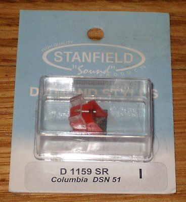 Turntable Stylus Suits Columbia Denon DSN51 - Part # D1159SR