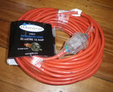 20metre 15amp Orange Extension Cable with 10Amp Plug & Socket - Part # CE2015