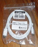 Computer Data Cable - 1.0Mtr USB-C Male to MicroUSB Male - Part # CL1160WH-1