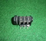 Plastic Insulated 6.3mm Stereo Switched Phone Socket PCB Mount - Part # CL12321K