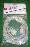 Computer Lead - DB9 Male to DB9 Female Extension Cable - 5.0mtr - Part # CL221
