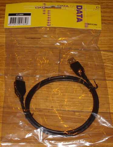Computer Lead - USB-A Male to USB-A Female - 1metre - Part # CL900