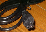 Mains Power Lead - 3pin Mains Plug to Clover Plug - Part # CLPC5