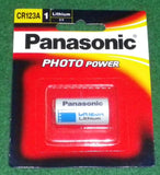 Panasonic 3Volt Lithium Photographic Camera Battery - Part # CR123A