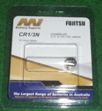 Fujitsu 3Volt Photographic Camera Battery 10mm x 12mm - Part # CR13N