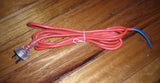 Mains Power Lead - Orange 3wire 3metre Mains Plug to Bare Wires - Part # CR310-3