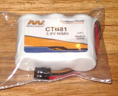CTB81 NiMH 3.6Volt Phone Battery Suits Uniden, DSE - Part # CTB81, RBP81