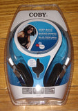 Coby Super Bass Stereo Headphones with 2mtr Cord & 3.5mm Plug - Part # CV130