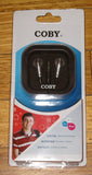 Coby Digital Lightweight Stereo Earphones with 3.5mm Plug - Part # CV-E20