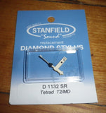 Tetrad T2/MD Compatible Turntable Stylus. - Stanfield Part No. D1132SR
