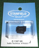 Audio Technica ATN3581 Compatible Turntable Stylus. Stanfield Part # D1187SR
