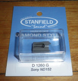 Sony ND152 Compatible Turntable Stylus - Part # D1260G