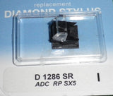 ADC RPSX5 Compatible Turntable Stylus. Part No. D1286SR