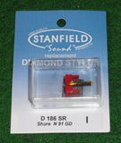 Shure N91GD Compatible Turntable Stylus. - Stanfield Part # D186SR