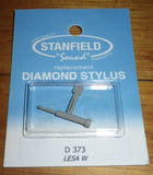 Lesa W Compatible Turntable Stylus. - Stanfield Part No. D373SR2