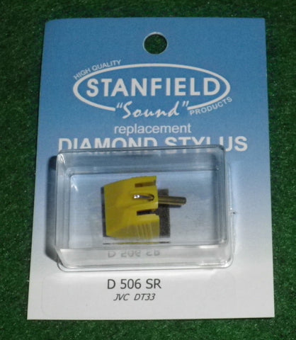 Stanfield Turntable Stylus Replaces JVC DT33 - Part # D506SR