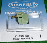 Sony ND108G Compatible Turntable Stylus - Part # D539SR