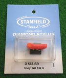 Sony ND134G Compatible Turntable Stylus. Stanfield Part No. D563SR