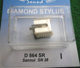 Sansui SN28 CompatibleTurntable Stylus. Stanfield Part No. D564SR