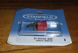 Jelco ND12, CEC-CDC MC8S Compatible Turntable Stylus - Stanfield # D6330SR