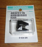 National EPS-205C Compatible Turntable Stylus - Soundring Part # D634SR