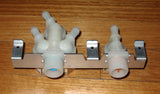 Samsung Dual 10mm Straight Inlet Valve Single/Triple Outlet - Part # DC97-15459F