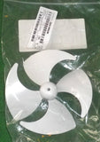 Genuine Whirlpool 12cm Plastic CCW Fan 3mm Mount & 4 Blades - Part # DA31-00010B