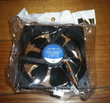 High Speed 92mm Case, Power Supply Cooling Fan - Part # FAN9225C12HH