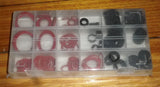 Eureka 141 Piece Assorted Rubber & Fibre Sealing Washer Kit - Part # FD-SEALING