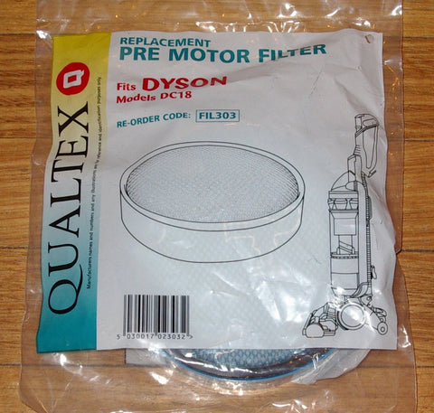 Dyson DC18 Vacuum Compatible Pre Motor Filter - Part # FIL303