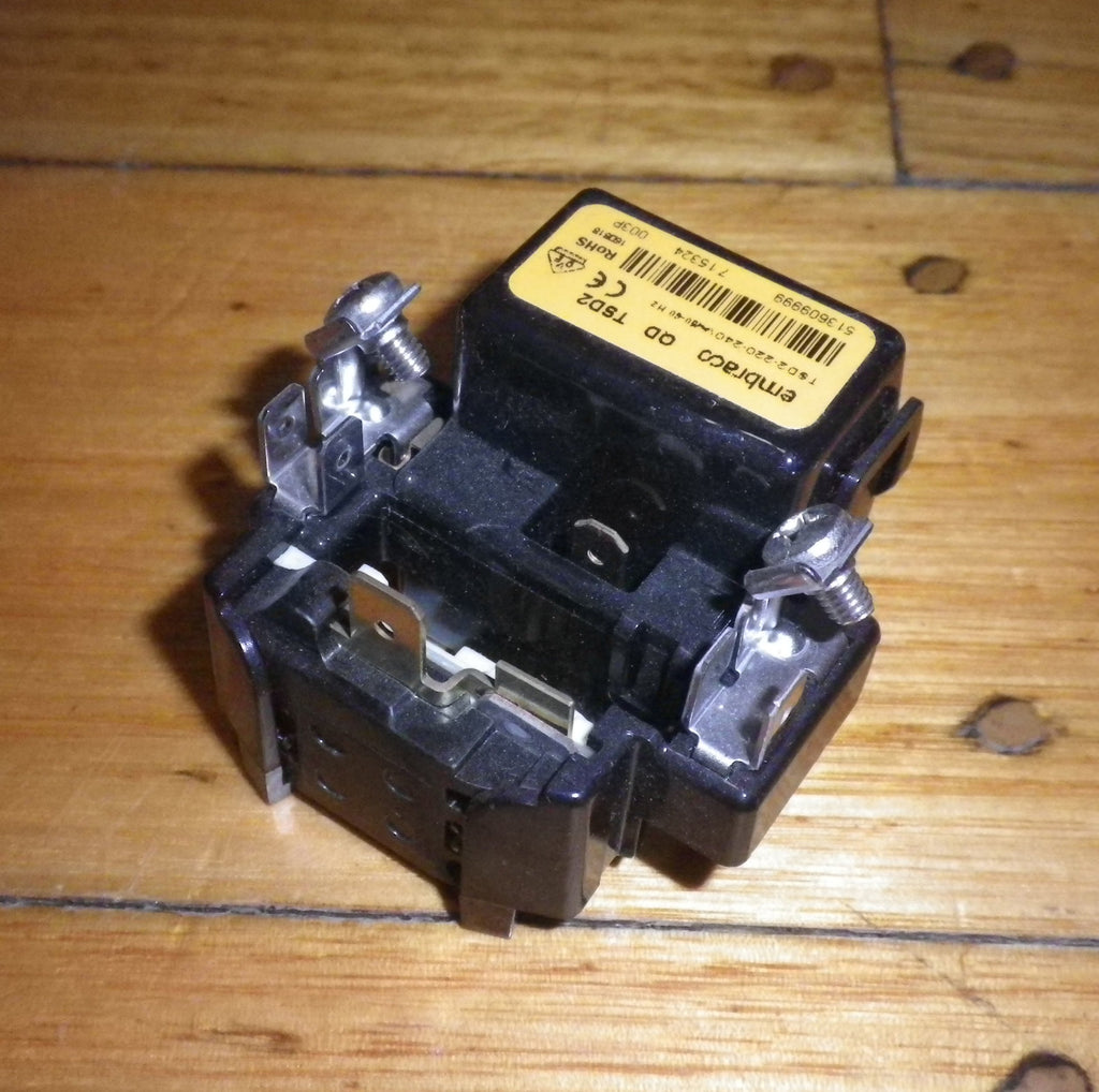Embraco EMB Fridge Compressor TSD2 Start Relay & Overload Kit - Part ...