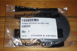 Fisher & Paykel Gas Stove Matt Black 61.5mm Inner Wok Burner Cap - Part No. FP530334