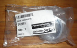 Fisher & Paykel Silver Metal Stove Control Knob suits BI603 - Part # FP542891