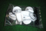 7 X Fisher Paykel White Stove Control Knobs suits RA535EW - Part # FP572424P