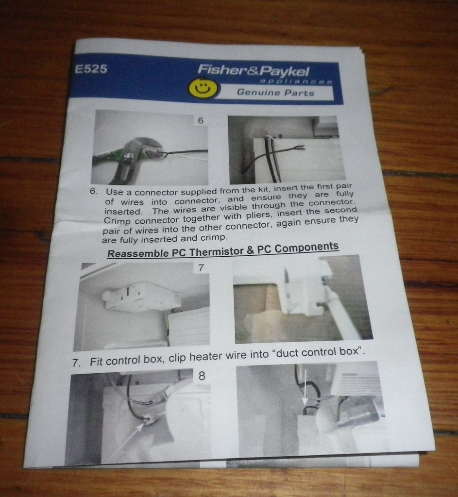 Fisher & Paykel 525 Active Smart Fridge Temp Sensor Kit Part FP813