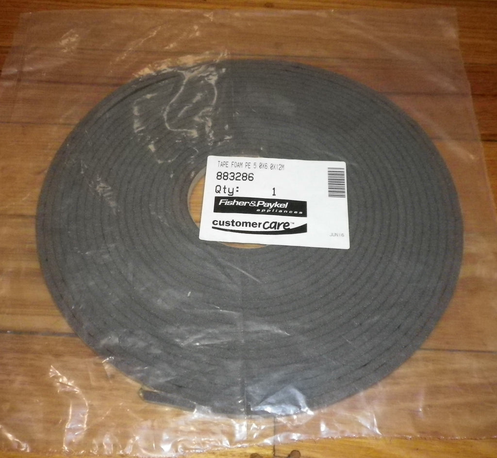 Fisher Paykel Foam Tape for Cooktop Sealing 12m X 6mm X 5mm Part F