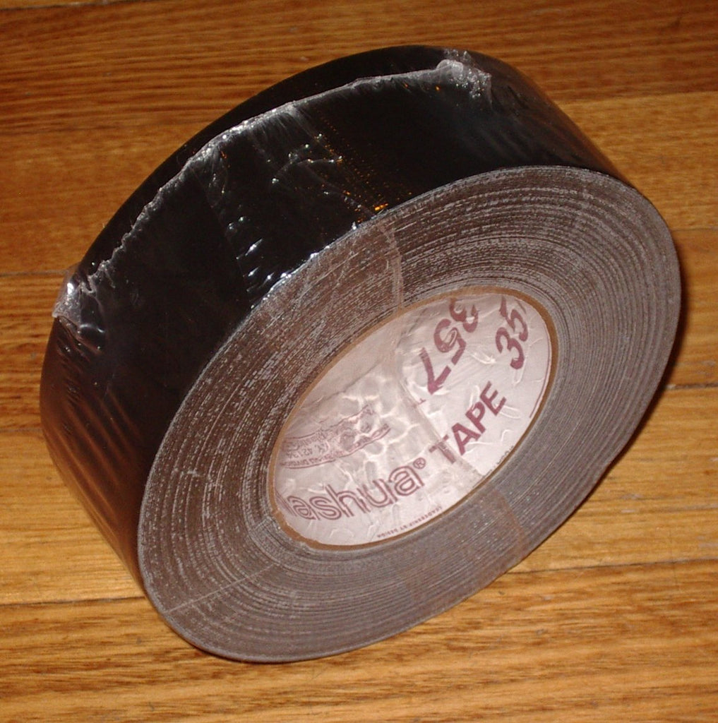 Nashua 357 Black Gaffer Tape 40m X 48mm Part GAF357BK Allfix Electrical