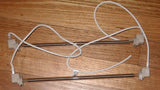 GE Glass Defrost Heater Elements (Pair) - Part # GH.WR2