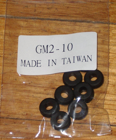 Rubber Grommets with 4.5mm Hole to suit 8mm Panel Hole (Pkt 10)  Part No. GM2-10
