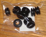 Rubber Grommets with 6.3mm Hole to suit 9.5mm Panel Hole (Pkt 10)  Part # GM3-10