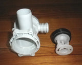 Front Loader Complete Pump Assembly suits Haier - Part # FIS-H0022150033660401G