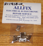 Utilux Nickel Silver 6.4mm Flag Spade Terminals (Pkt 10) - Part # H1191B-10