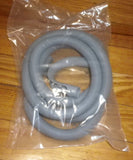 Universal 2.5metre Dishwasher Outlet Hose with 22mm Straight Ends - Part # HC047
