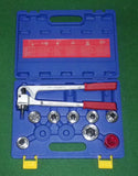 P&M Refrigeration Copper Tube Expander Kit with 7 Expander Heads - Part # I100