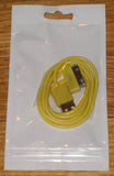 Yellow 1mtr USB 2.0 Adaptor Lead for Use with iPod, iPhone & iPad - # IPLEAD1Y