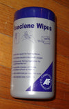SafeClens Moist AntiBacterial Wipes for Plastic (Pkt 100) - Part # ISW100