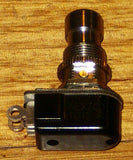 Carling SPST Chrome Heavy Duty Foot Switch - Part No. SWT110P