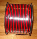 100Metres 15Amp Automotive Twin Cable Red & Black Colour Coded - Part # AW1861